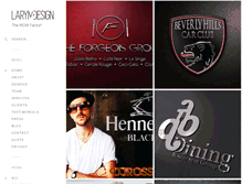 Tablet Screenshot of larymdesign.com